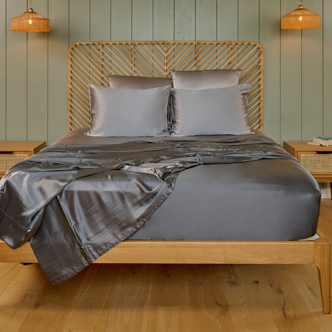 Drap plat en soie - Image 3