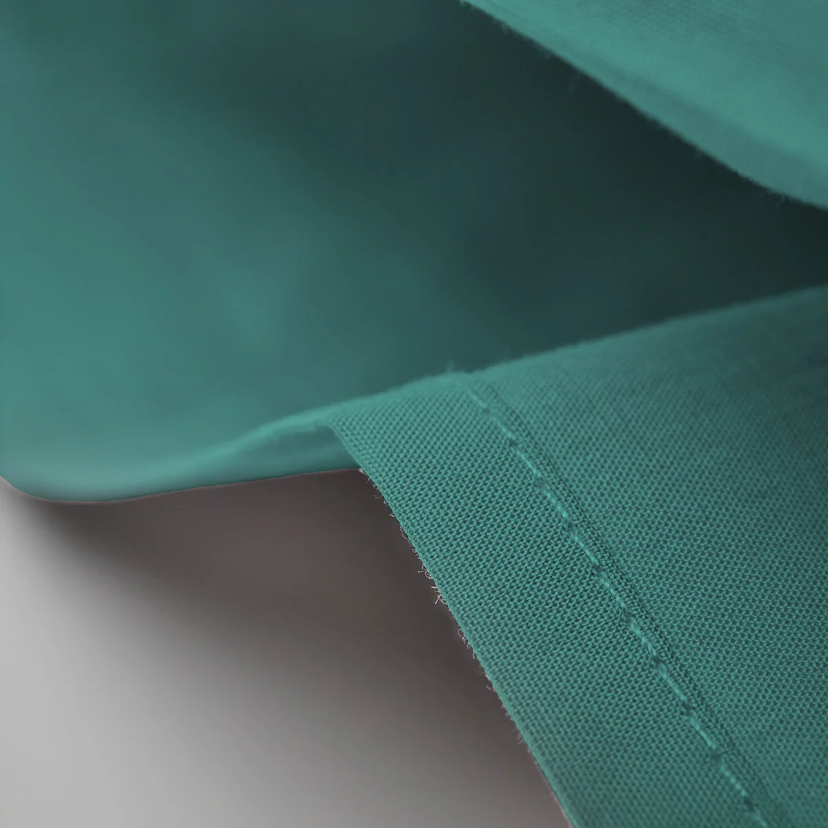 Parure de percale de coton Bleu paon - Image 5