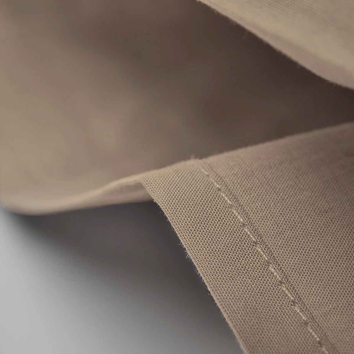 Parure de percale de coton Taupe - Image 5